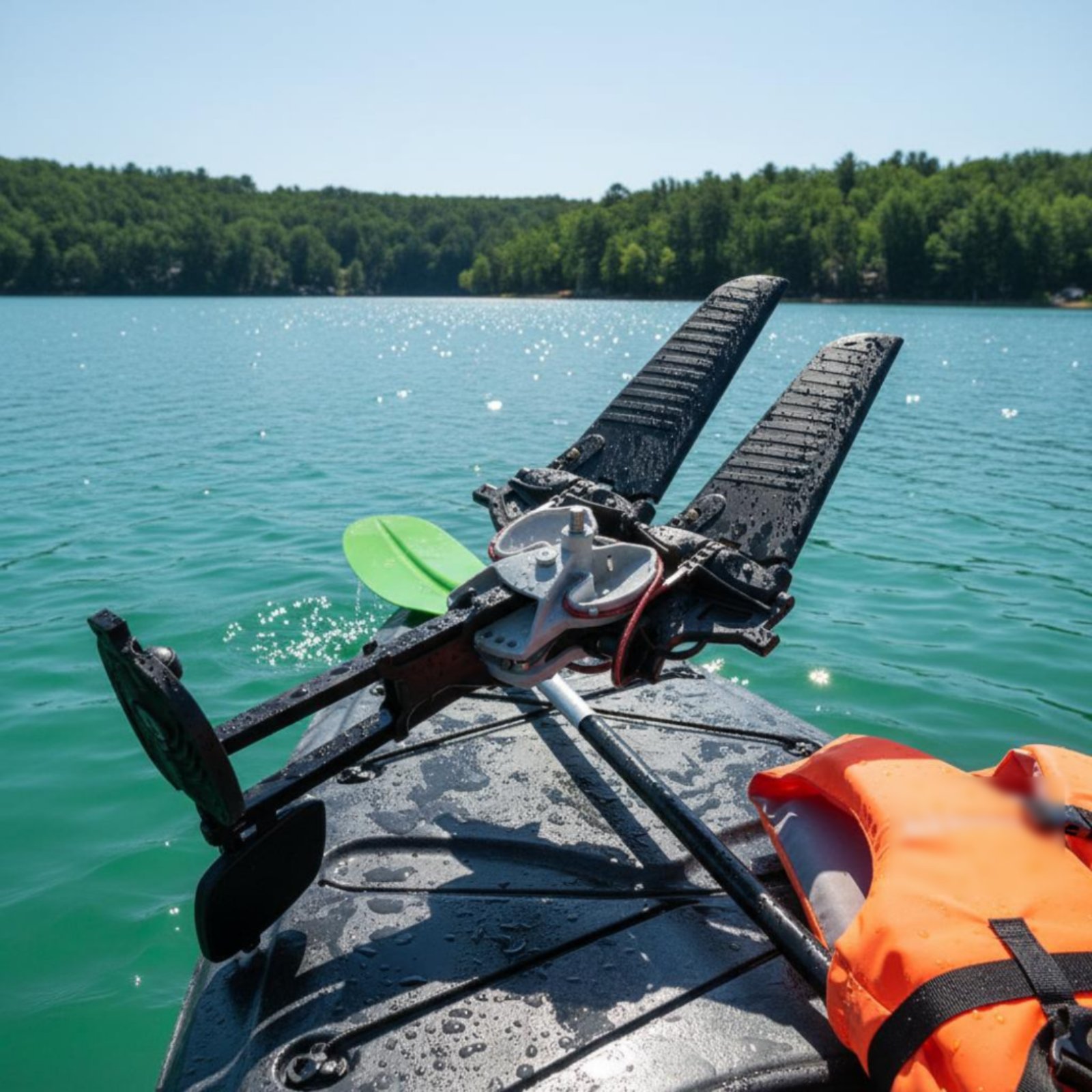 Sistema di Propulsione a Pedal - Fishing Kayak Inflatable recensione e prezzo
