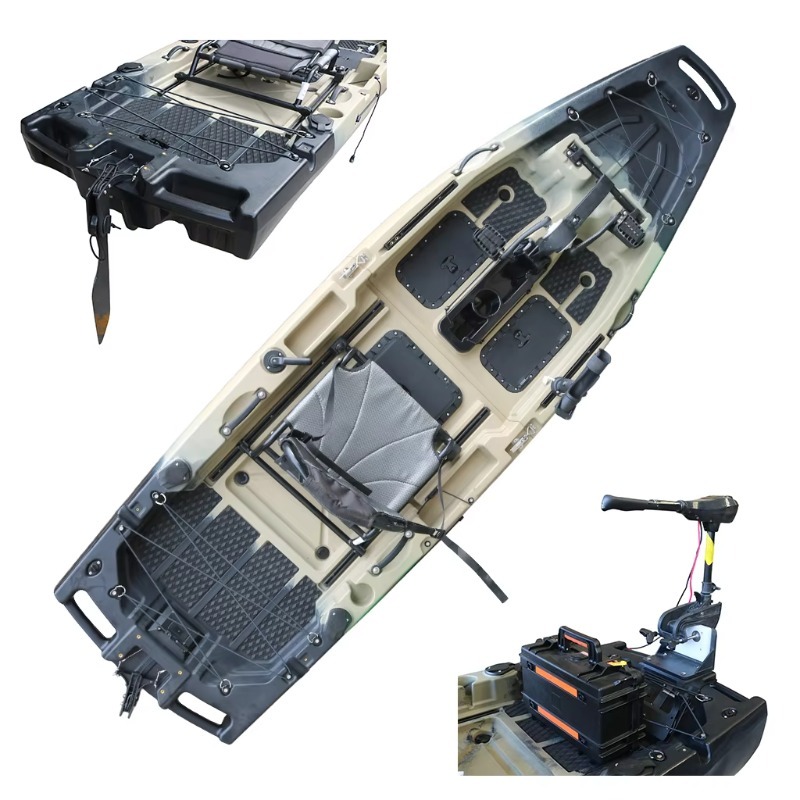 Kayak da Pesca Motorizzato Mon - Fishing Kayak Pedal Drive recensione e prezzo
