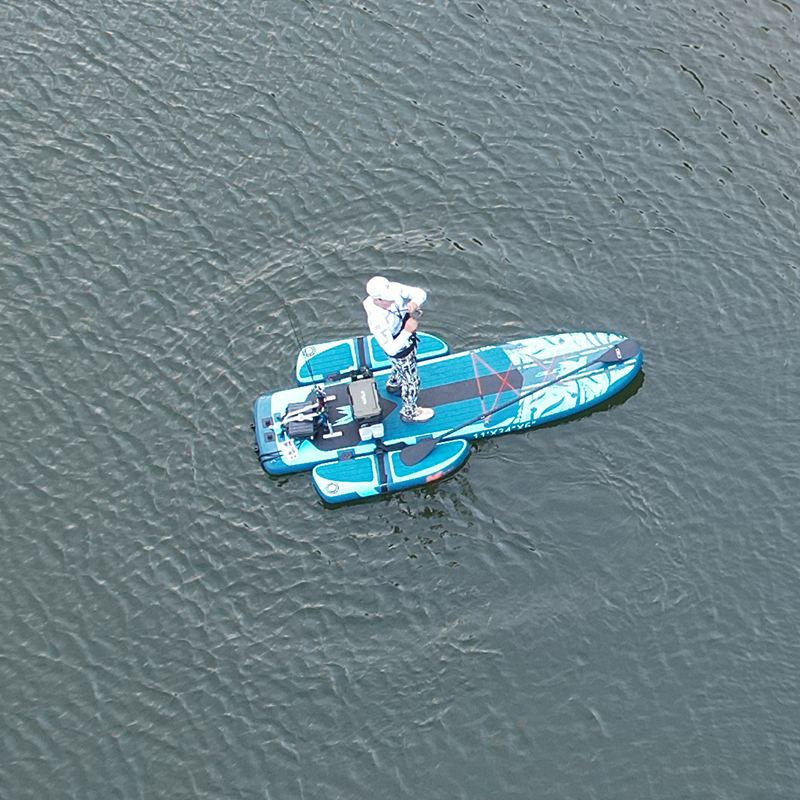 Pesca con due piattaforme gall - Fishing Kayak Inflatable recensione e prezzo